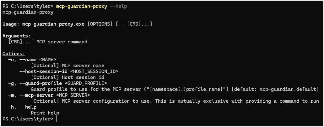 proxy cli