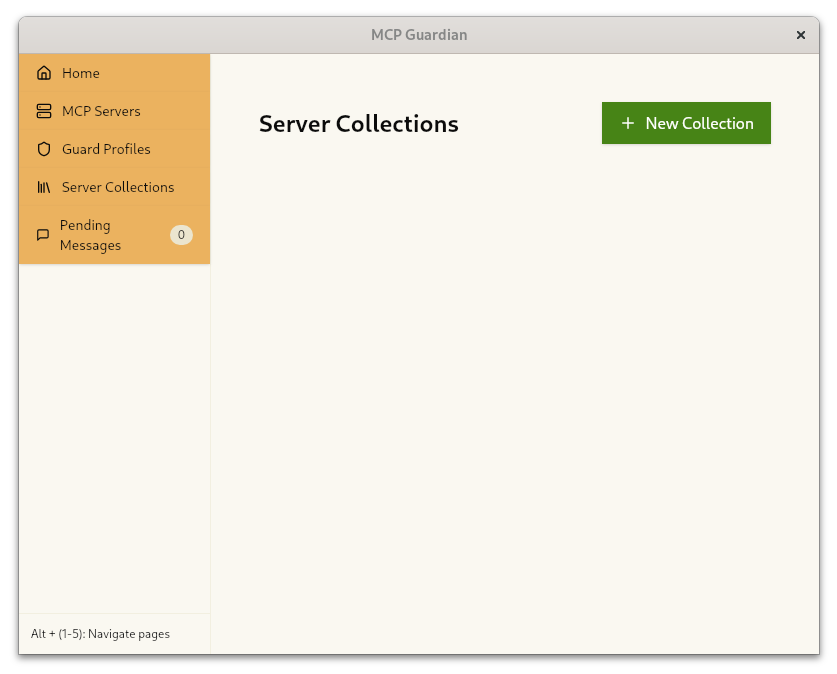 create server collection